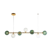 4035-7P, подвесная люстра, L1200xW300xH300/1300, 7xG9LEDx5W, excluded