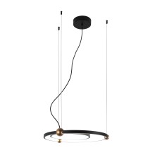 4569-1P, подвесная люстра, D500xH1600, LEDx40W, 2600LM, 4000K, included