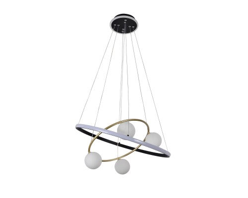 Подвесная люстра F-Promo 4184-6P Orbium 4*G9LED*10W + LED*70W + LED*20W, 4050LM, 3000-6000K, пульт D600*H150/1200мм