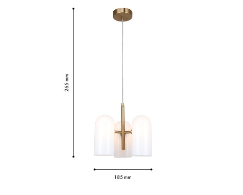 Подвесная люстра F-Promo 4619-3P Barfila 3*G9*40W D290*H350/1550мм