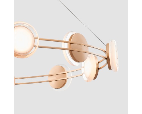 Подвесная люстра Favourite 4334-12P Yo-yo 12*LED*4W, 3840LM, 4000K D1000*H175/1800мм