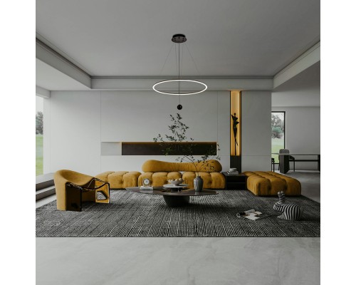 Подвесная люстра Favourite 4587-12P Spillet LED*58W, 4640LM, 4000K L1200*W115*H600/1500мм