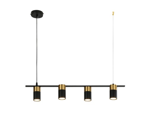 Подвесная люстра Favourite 2825-4P Topper 4*GU10*35W L710*W100*H140/1140мм