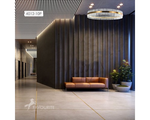 Подвесная люстра Favourite 4012-10P Placerat LED*63W, 5040LM, 4000K D1000*H150/1150мм