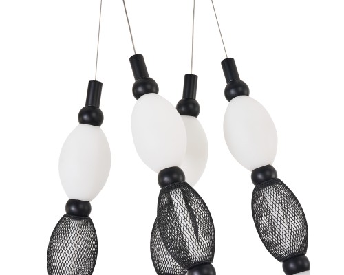 Потолочная люстра Favourite 4560-2PC Perler 2*LED*18W, 1630LM, 4000K D200*H1780/2780 + D640*H890/1775 + D1800*H820/1725мм