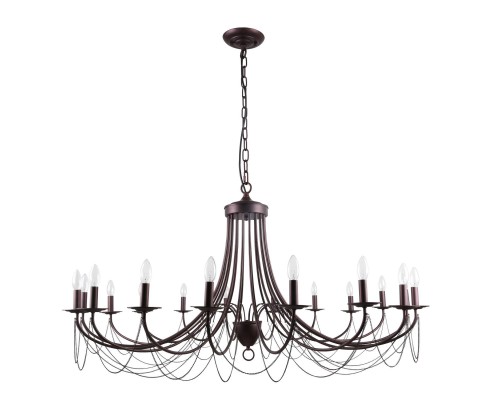 Подвесная люстра F-Promo 2590-18P Plini 18*E14*40W D1400*H700/2700мм