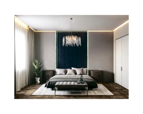 Подвесная люстра Favourite 4134-9P Liana 9*E14*60W D850*H350/1200мм