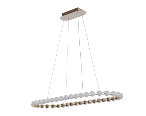 Подвесная люстра Favourite 4590-10P Helmet LED*48W, 3800LM, 4000K L1000*W390*H1585мм