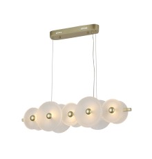 4605-5P, подвесная люстра, L800xW180xH225/1200, 10xLEDx2W, 1600LM, 3000K, included