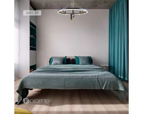 Подвесная люстра F-Promo 3097-8P Daur LED*48W + 7*LED*3W, 4690LM, 4000K D800*H600/1000мм