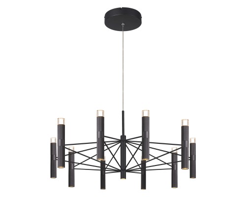 4758-10P, подвесная люстра, D800xH450/2435, 10xLEDx7W, 3900LM, 3000K, included