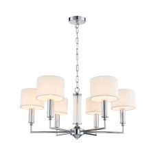 2607-6P, подвесная люстра, D660xH300/1350, 6xE14x40W, excluded