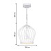 Подвесная люстра Favourite 1931-2P Chick 1*LED*9W + 1*LED*3W, 960LM, 3500K D280*H340/1140мм