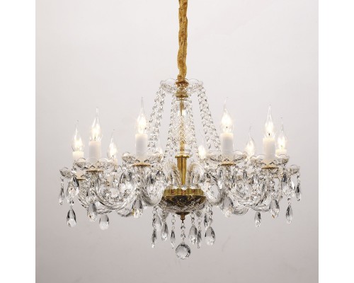 Подвесная люстра Favourite 1735-10P Monreal 10*E14*40W D650*H470/1470мм