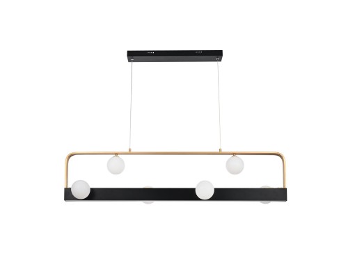 4072-6P, подвесная люстра, L1200xW240xH200/1200, 6xG9LEDx10W + LEDx18W, 700LM, 4000K