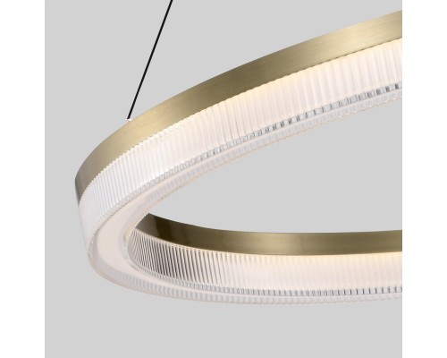 Подвесная люстра Favourite 4400-8P Cirkler LED*42W, 3675LM, 4000K, IP20 D800*H100/1500мм