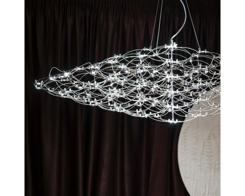 Подвесная люстра Favourite 4305-12P Thinner LED*143W, 6200LM, 3000K/4500K/6000K, remote control D1250*H420/2420мм