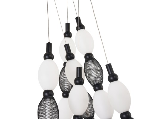 Потолочная люстра Favourite 4560-3PC Perler 3*LED*18W, 2230LM, 4000K D200*H1780/2780 + D650*H890/1775 + D1980*H820/1725мм