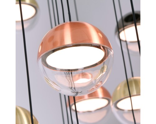 Потолочная люстра Favourite 4371-27P Luna 27*LED*5.4W, 10220LM, 4000K, CRI>90 D830*H2680мм