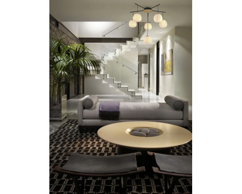 3047-6P, потолочная люстра, D640xH575, 6xG9x28W