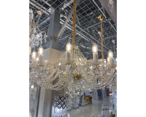 Подвесная люстра Favourite 1736-12P Simone 12*E14*40W D820*H480/1480мм