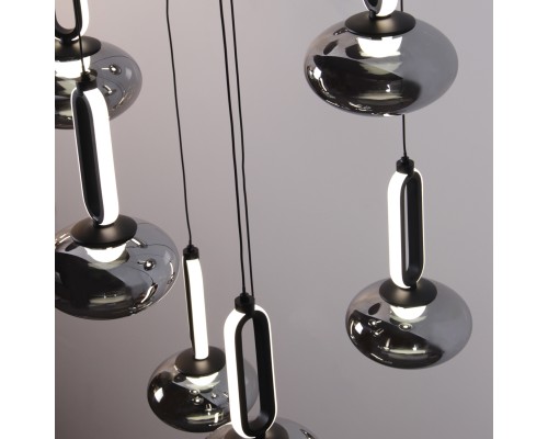 Потолочная люстра Favourite 4284-8P Baron 8*LED*9W, 3600LM, 4000K D520*H2000мм