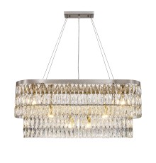 4715-12U, Подвесная люстра, L1000xW290xH450/1950, 12xG9x40W, excluded