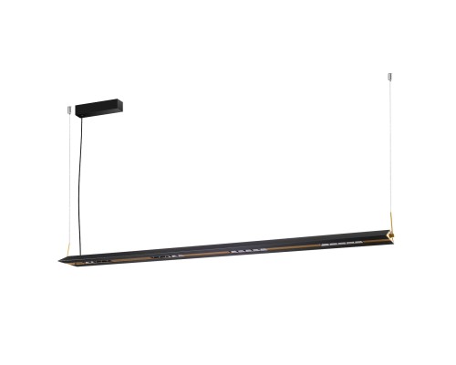 Подвесная люстра Favourite 4398-12P Norman LED*30W, 2625LM, 3000K/4700K/6500K, IP20 L1234*W160*H200/1600мм