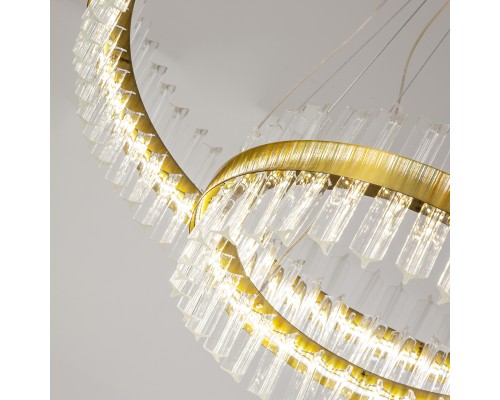 Подвесная люстра Favourite 4012-12P Placerat LED*40W + LED*20W, 4800LM, 3000-6000K, remote control D800*H320/1820мм