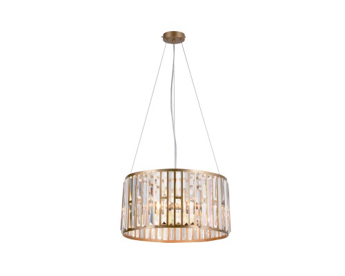 Подвесная люстра F-Promo 4483-5P Prismata 5*E14*60W D400*H220/1200мм