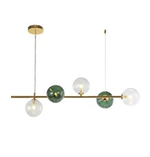 4035-5P, подвесная люстра, L970xW300xH300/1300, 5xG9LEDx5W, excluded