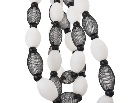 Потолочная люстра Favourite 4560-3PC Perler 3*LED*18W, 2230LM, 4000K D200*H1780/2780 + D650*H890/1775 + D1980*H820/1725мм