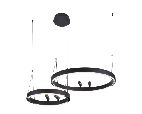 Подвесная люстра F-Promo 4474-2P Slinga LED*53W + LED*33W + 4*LED*3W, 2075LM, 3000-6500K, пульт D830*H1000/1800мм