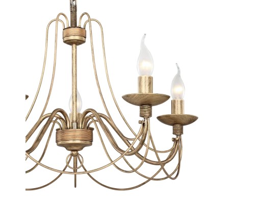 Подвесная люстра F-Promo 2163-5P Chateau 5*E14*40W D630*H420/970мм