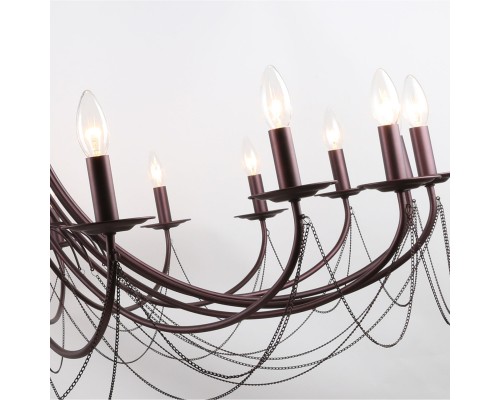 Подвесная люстра F-Promo 2590-18P Plini 18*E14*40W D1400*H700/2700мм