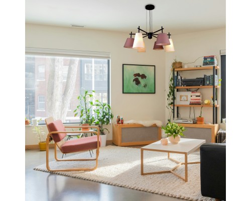 Подвесная люстра F-Promo 4621-6P Carino 6*E14*40W D755*H400/1290мм