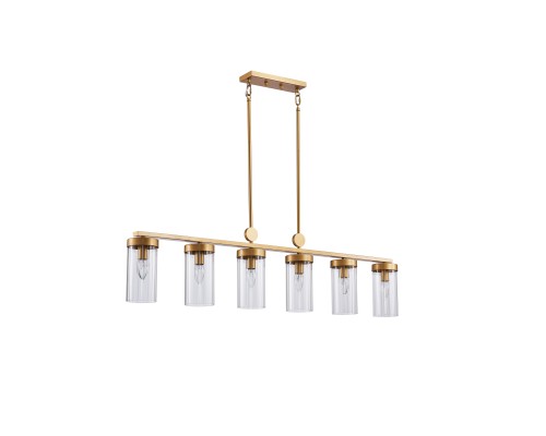 Подвесная люстра Favourite 3099-6U Radiales 6*E14*40W L1205*W105*H550/1170мм