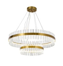 4012-12P, подвесная люстра, D800xH320/1820, LEDx40W + LEDx20W, 4800LM, 3000-6000K, included, remote control