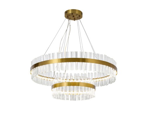 Подвесная люстра Favourite 4012-12P Placerat LED*40W + LED*20W, 4800LM, 3000-6000K, remote control D800*H320/1820мм