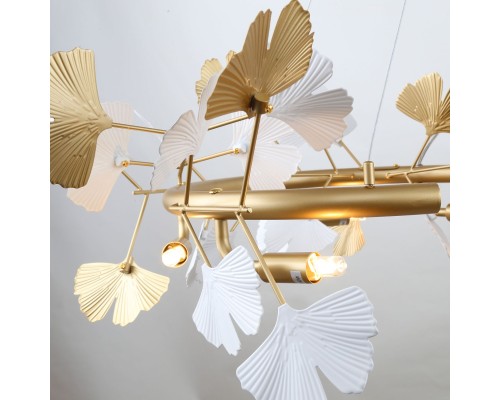 Подвесная люстра Favourite 4080-8P Ginkoa 8*G9*40W L1120*W560*H400/1000мм