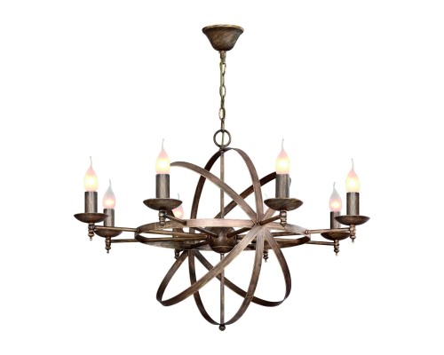 Подвесная люстра F-Promo 2166-8P Uranium 8*E14*40W D790*H570/1370мм