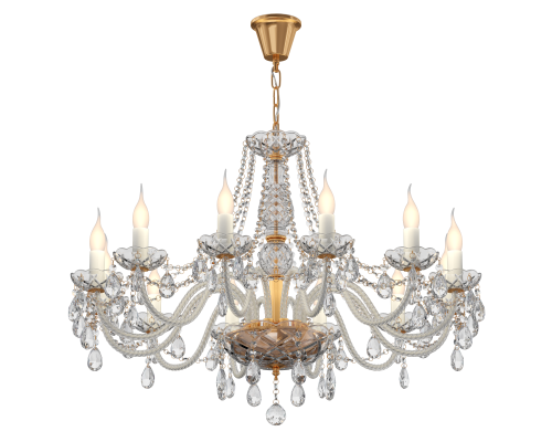 Подвесная люстра Favourite 1735-12P Monreal 12*E14*40W D820*H570/1570мм