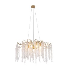 4134-9P, подвесная люстра, D850xH350/1200, 9xE14x60W, excluded