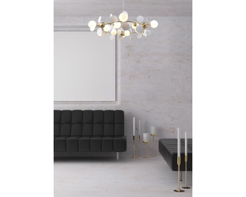 Подвесная люстра F-Promo 2771-12P Bliss 12*G9*25W D1050*H240/1120мм