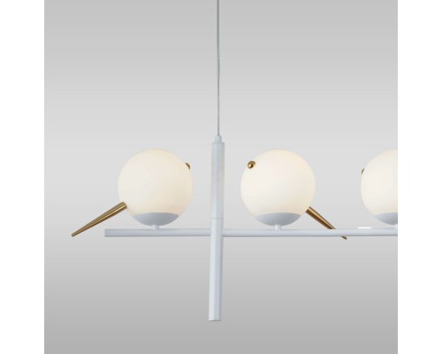 4107-5P, подвесная люстра, L1160xW150xH800/1200, 5xE27x60W