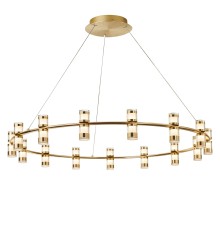 4323-15P, подвесная люстра, D1000xH170/1800, 15xLEDx3W, 3600LM, 4000K, included