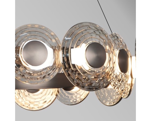 Подвесная люстра Favourite 4642-16P Claros LED*72W, 8217LM, 4000K D700*H295/1590мм