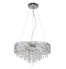 4250-6P, подвесная люстра, D410xH350/1220, 6xG9x40W, excluded