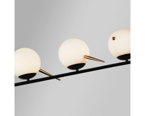 4106-5P, подвесная люстра, L1160xW150xH800/1200, 5xE27x60W