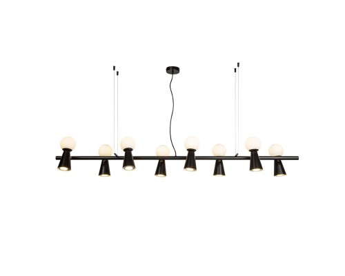 4095-8P, подвесная люстра, L1425xW330xH230/1730, 8xG9LEDx3W + 8xGU10x35W